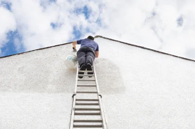 Peinture extérieure à Faverolles — façades et ravalement